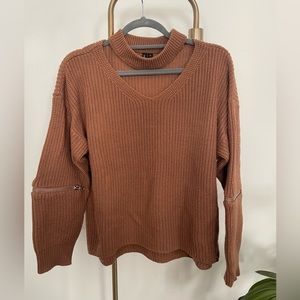 V-neck sweater